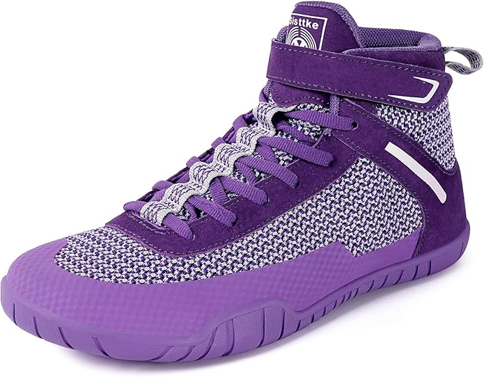 Womens Wrestling Shoes Boxing Shoes Zero Drop Sole