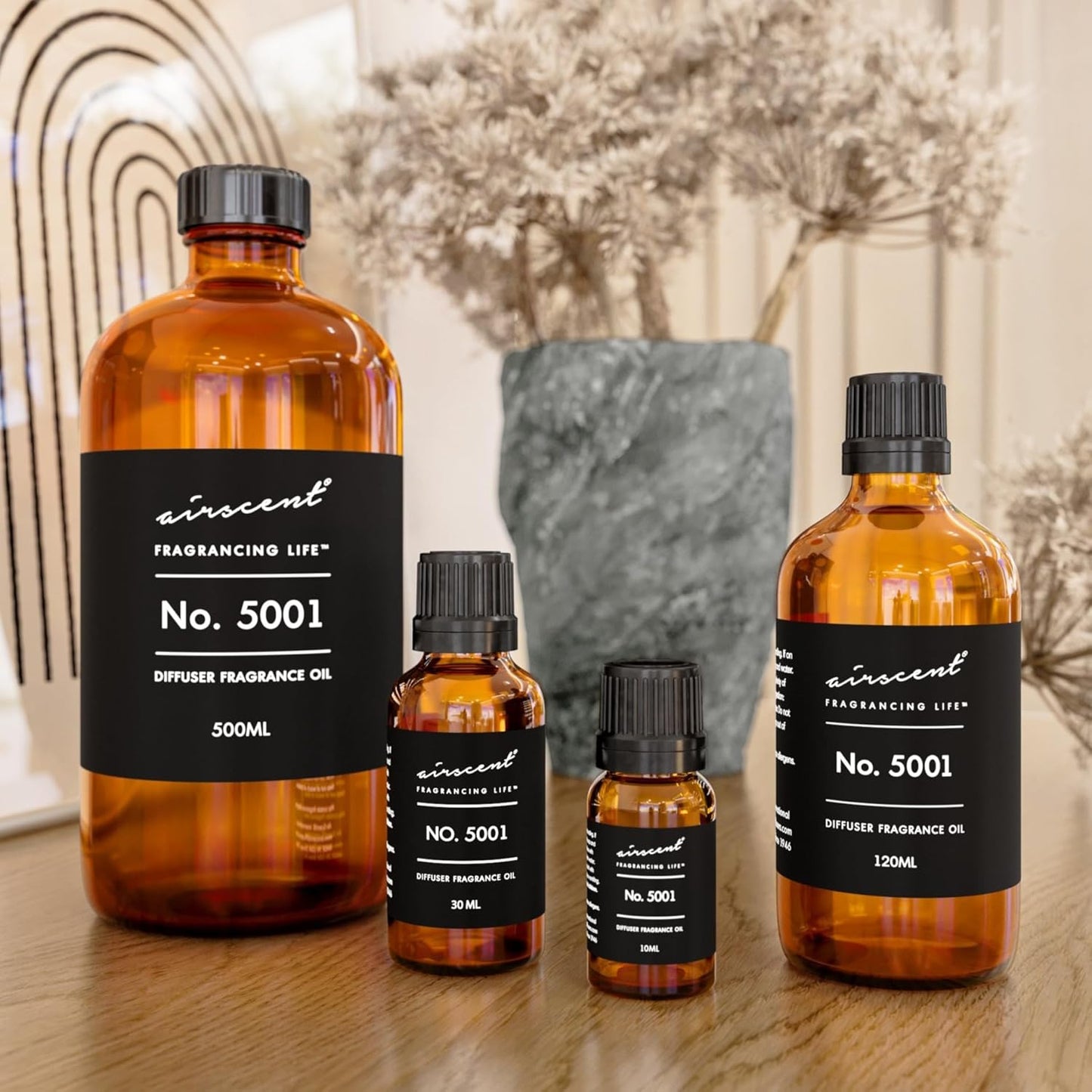 AirScent Bac. Rouge Inspired Diffuser Oil - Premium Fragrance for Ultrasonic & Waterless Diffusers | 10 mL Glass Dropper Bottle