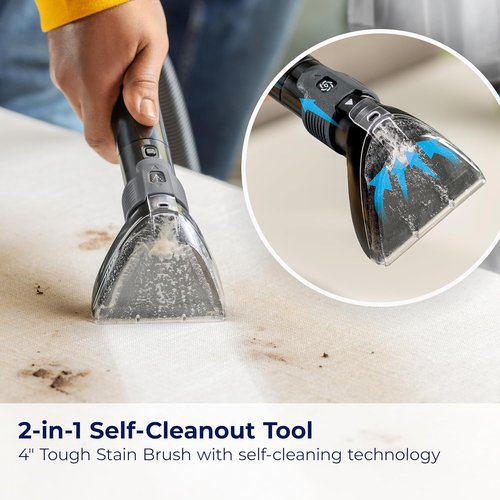BISSELL TurboClean PET - Powerful Upright Carpet & Upholstery Cleaner | Model 3948
