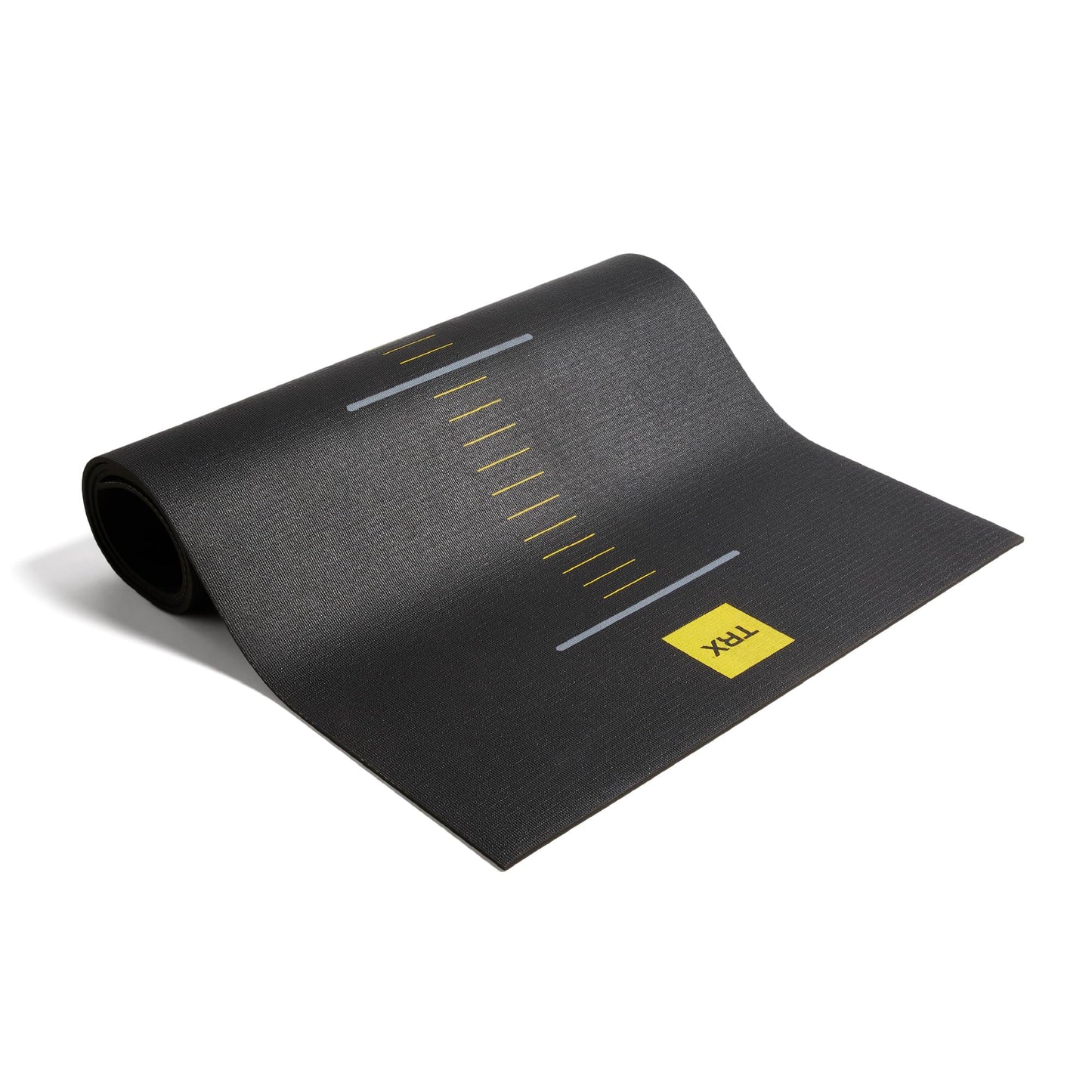 TRX Suspension Training Mat - Non-Slip Gym Mat, Black, 72" x 24"