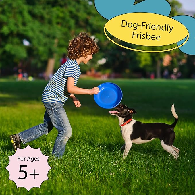 Wham-O Frisbee Fastback Flying Disc, 9.35 Inch Dog-Friendly Lightweight Sports Disc Toy for Outdoor Beach Backyard Games,Team Sports and Family Fun - 100g