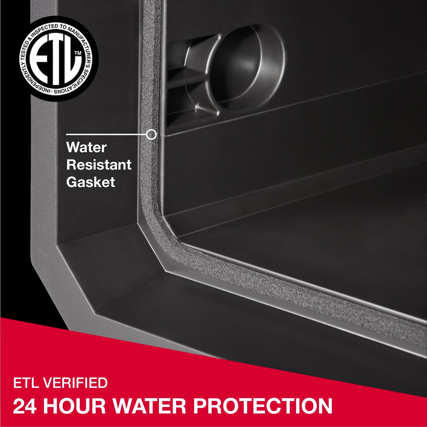 SentrySafe Fireproof and Waterproof Shelf Safe, Large Home or Office Safe with Dial Combination Lock and Override Key, 0.81 Cubic Feet, FPW082KSB