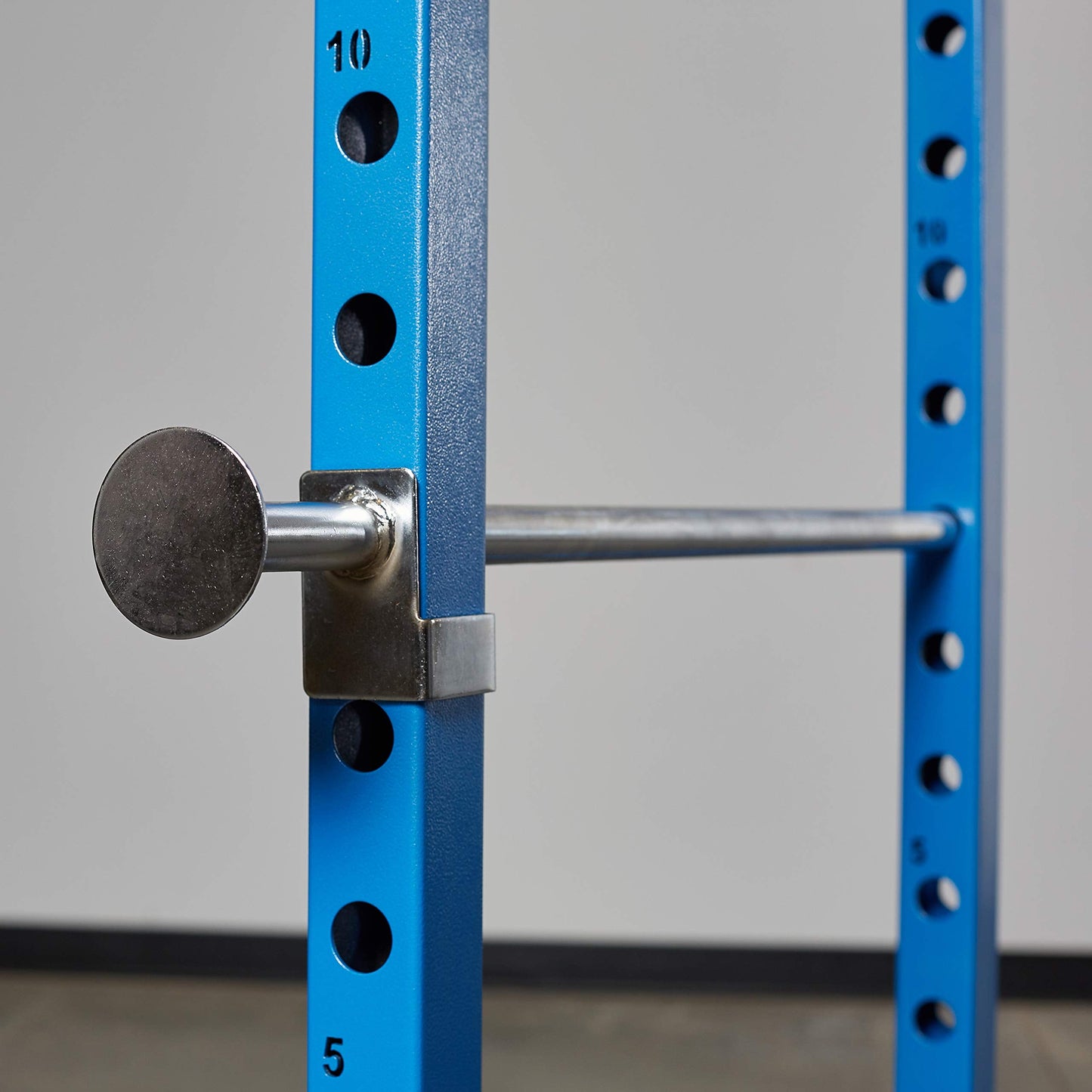 REP PR-1100 Power Rack - 700 lbs Rated Lifting Cage for Weight Training (Blue Power Rack, No Bench)