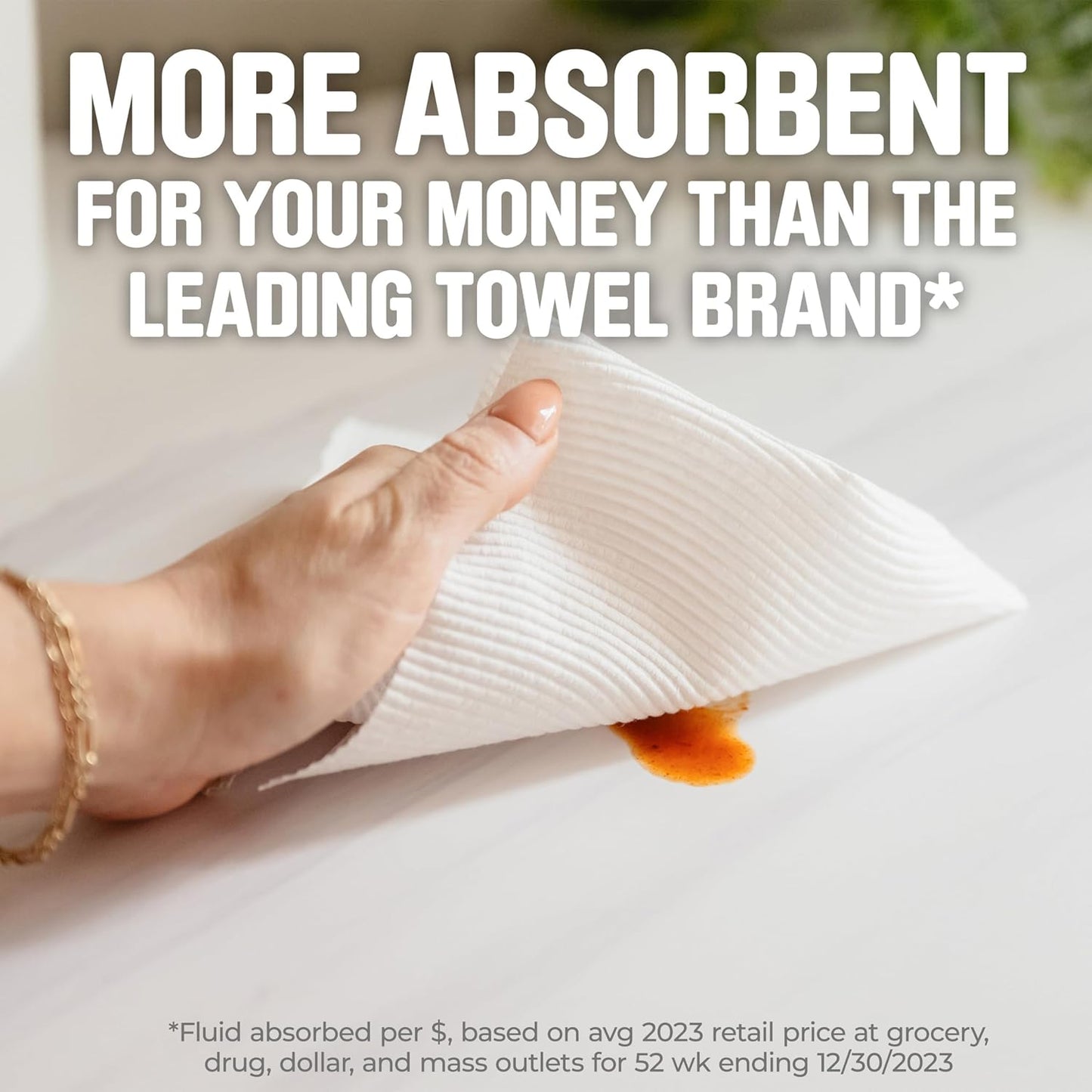 Scott Paper Towels - Choose-A-Sheet, 12 Double Rolls (100 Sheets Per Roll) for Ultimate Cleanliness