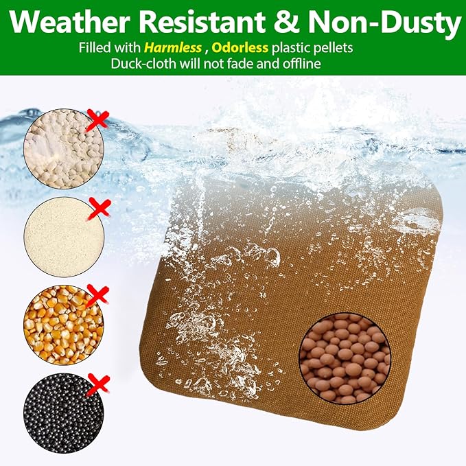 EunHo Cornhole Bags Set of 8 Regulation Size & Weight Corn Hole Bean Bags Official Professional All Weather for Tossing Game with Carry Case