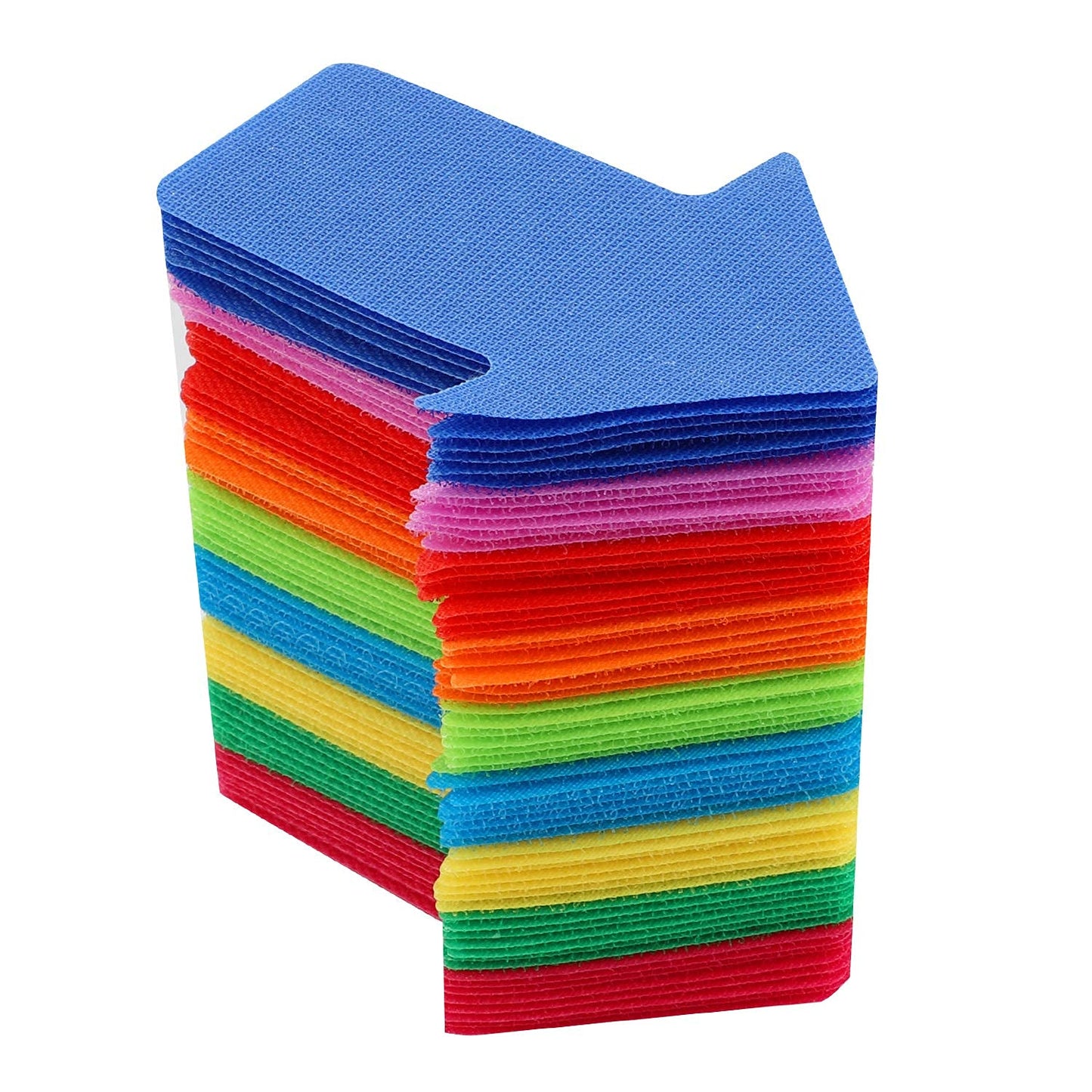 63 Pieces Arrow Carpet Markers for Classroom, Social Distancing and Wait Line Up Flexible Group Activity Game (6 Inches)