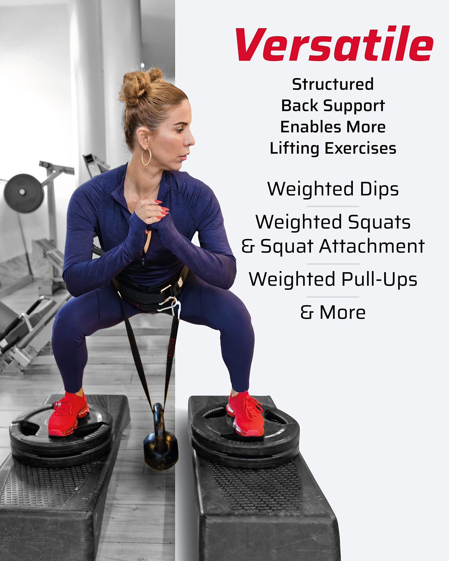 THEFITGUY Belt for Pulling Plus The Ultimate Dip Belt & Dumbbell Loading Straps Bundle