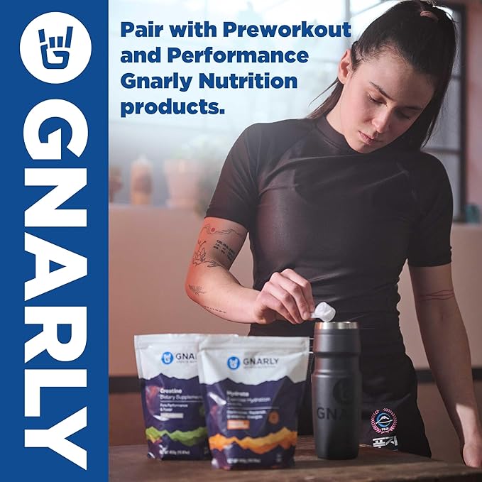 Gnarly Nutrition Vegan Plant Protein ??Chocolate Vegan Protein Powder, NSF Sport Certified ??Meal Replacement, Daily Nutritional Boost ??Lactose Free Powder ??Chocolate, 28.2 oz