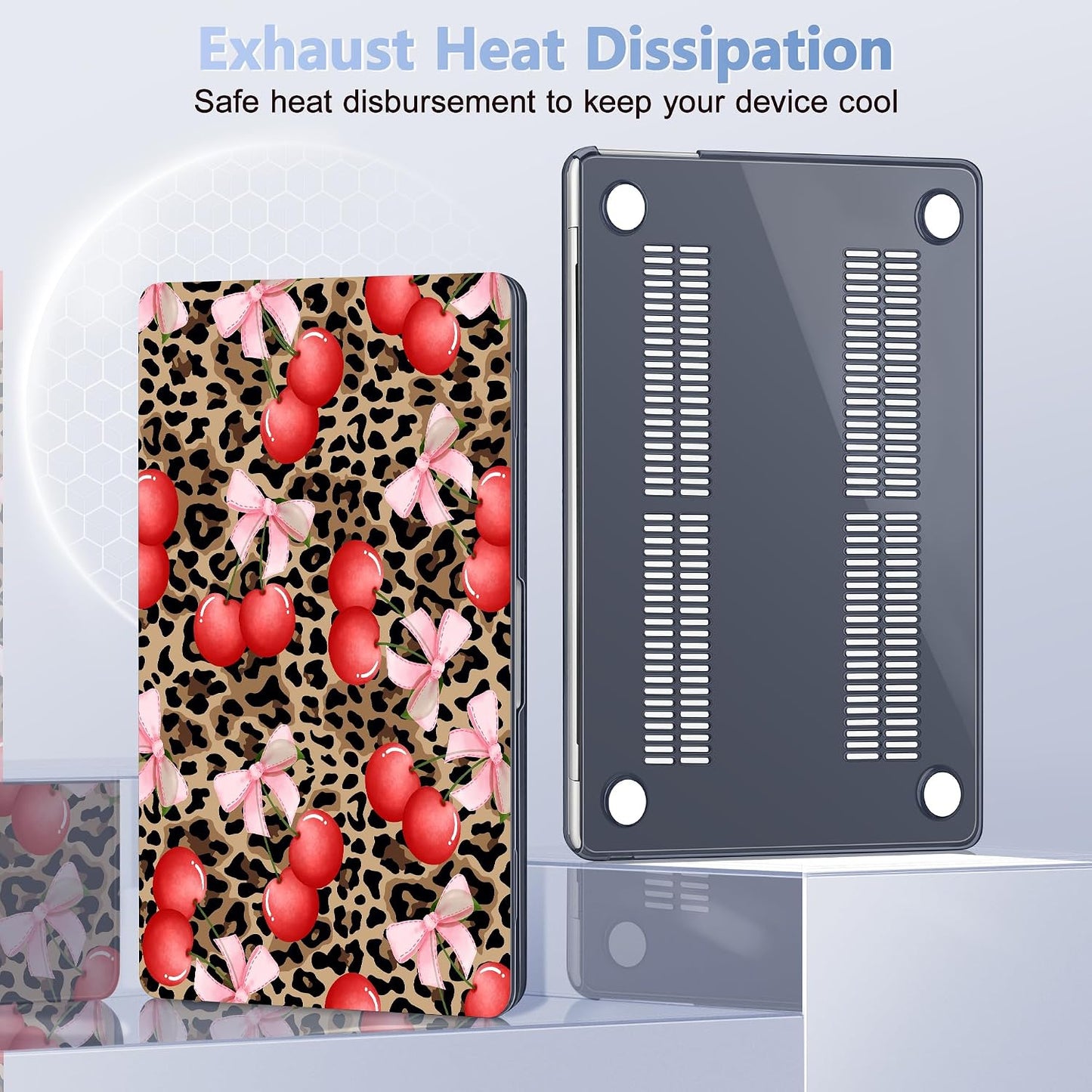 Lepeoac 13 inch M5 2026 M4 2025 M3 M2 2024-2022 A3449 A3240 A3113 A2681, 13.6 inch for MacBook Air Case Hard