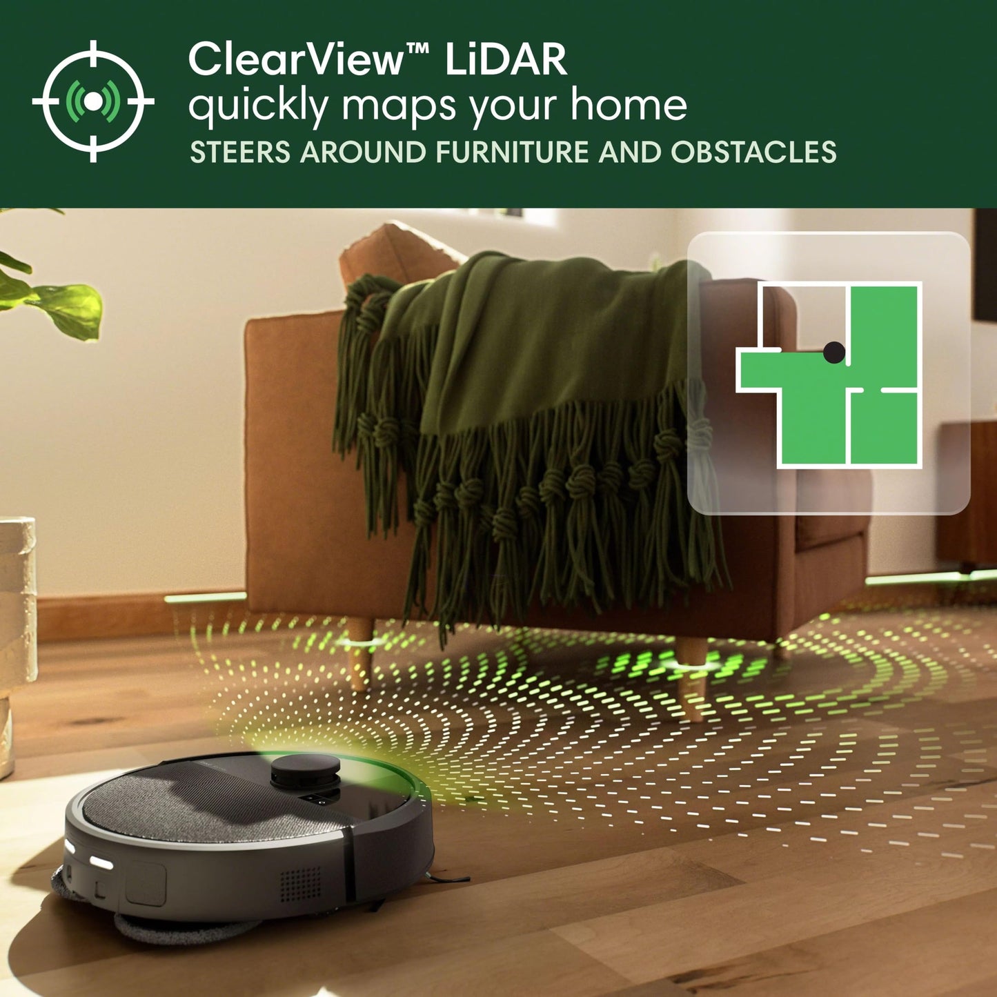 iRobot Roomba Plus 4020 2in1 Vacuum & Mop Robot with AutoWash Dock - Dual Spinning, Smart & Fast Mapping, Ideal for Pet Hair, Self-Empties 75 Days, Intense Suction, Pad Washing & Drying