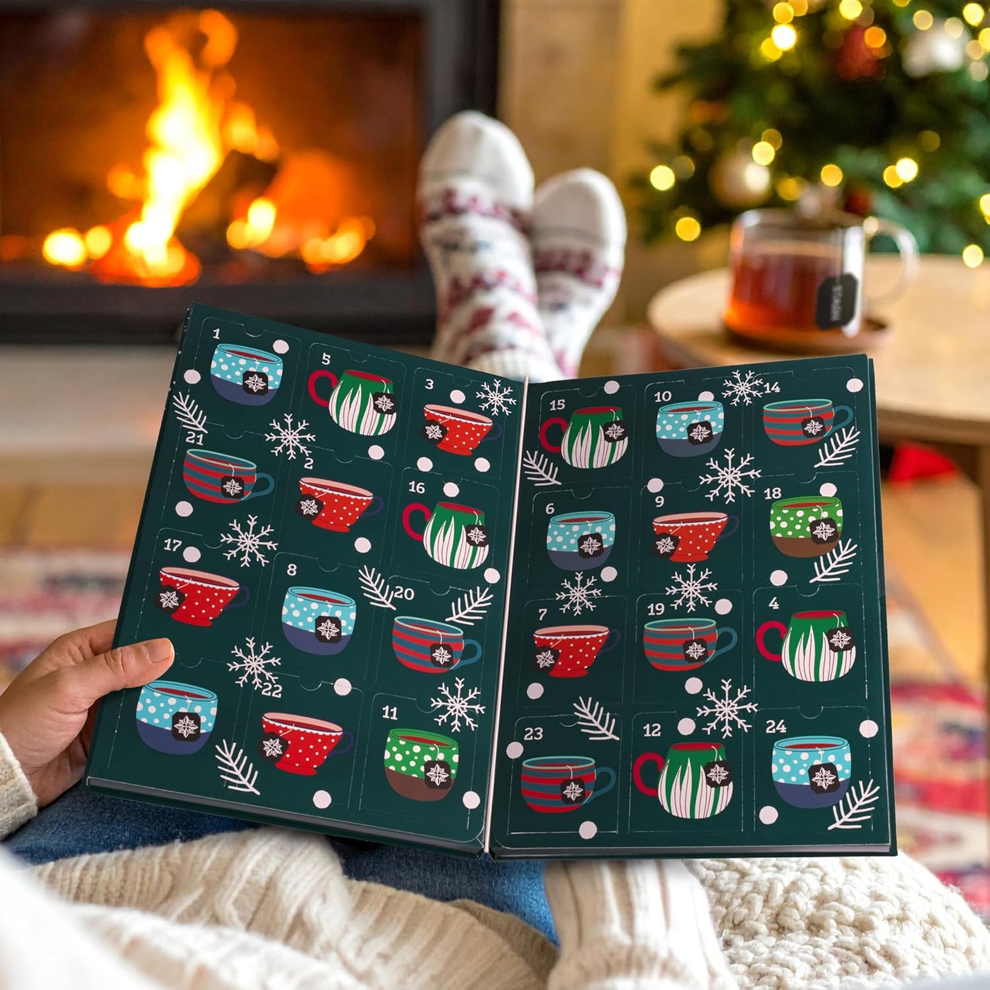 STASH Tea Advent Calendar - Premium Assorted Teas for a Festive Countdown | 24 Unique Flavors