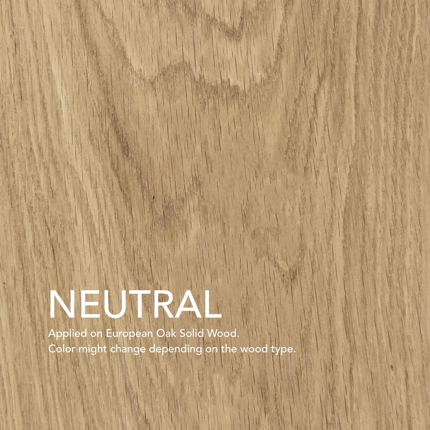 Natura Onecoat Wood Stain Oil - 200 ft² - 360 ml, Neutral – Natural Wood Finish for Interior Furniture & Floor - Linseed Wood Oil - Fast-Drying - Environmentally Friendly-Extra Durable Hard Wax Oil