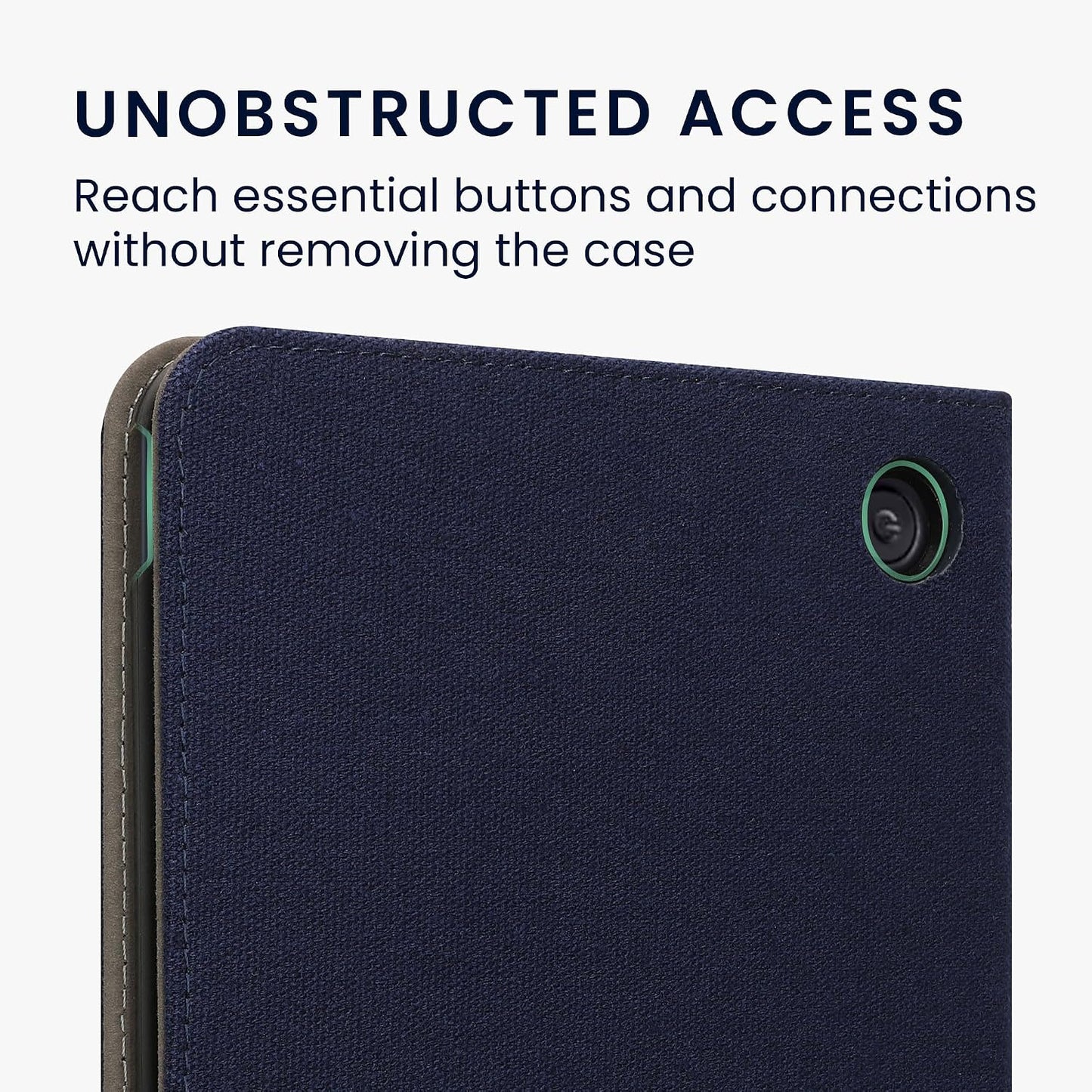 kwmobile Dark Blue Protective Case for Kobo Libra Colour