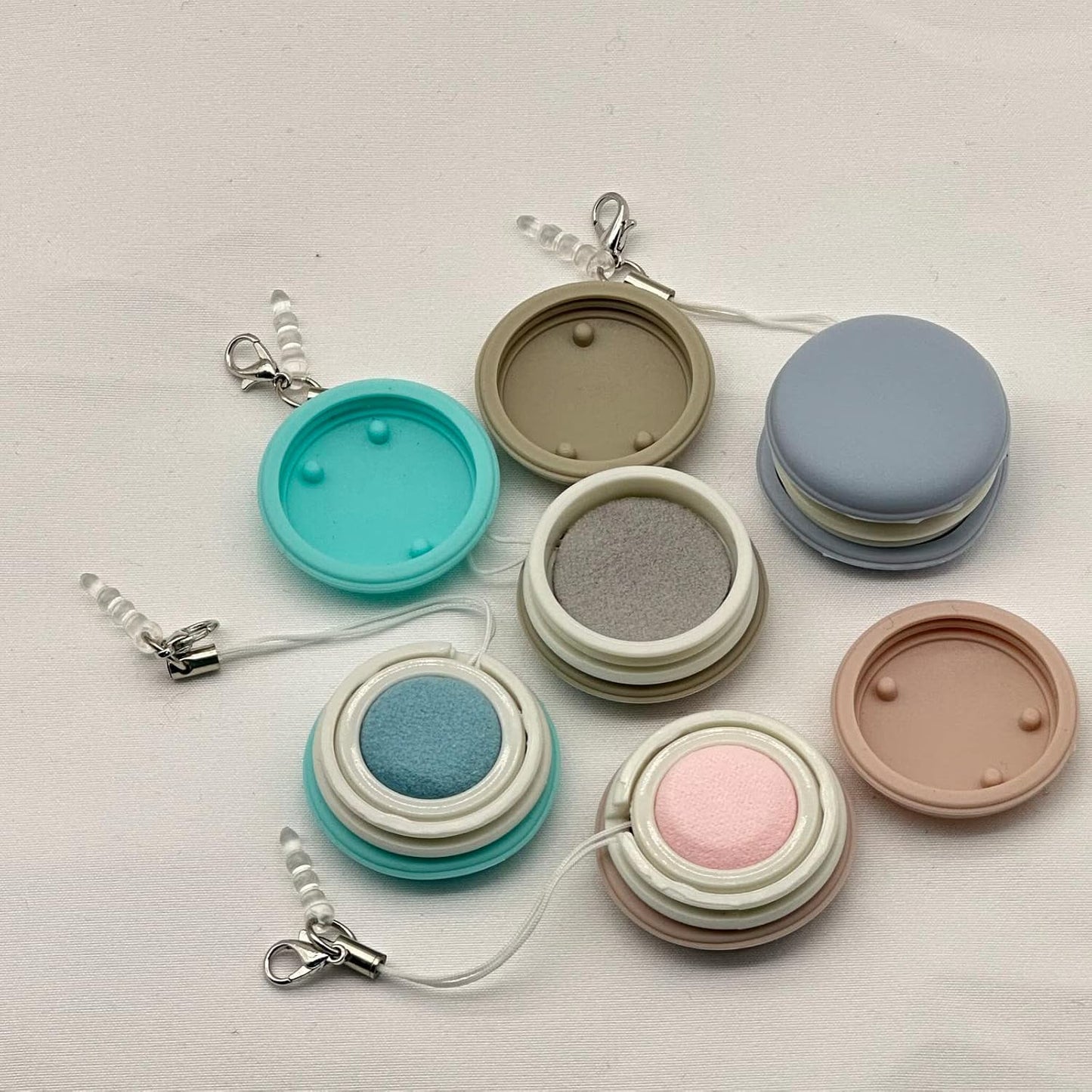12 Pcs Macaron Screen and Eyeglass Brush Cleaner Phone Screen Cleaners for Eyeglasses Camera Lens Cleaning Brushes