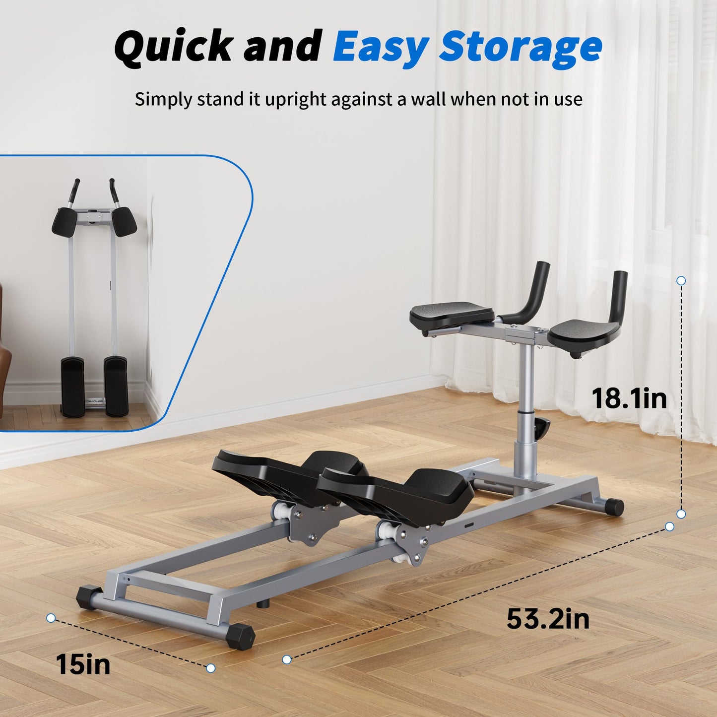 seanleecore Primal Crawl & Spine Twist and Stretch Trainer – Full Body Low-Impact Cardio Machine with Adjustable Hand Grips, Knee Support & Steel Frame | Home Gym Equipment