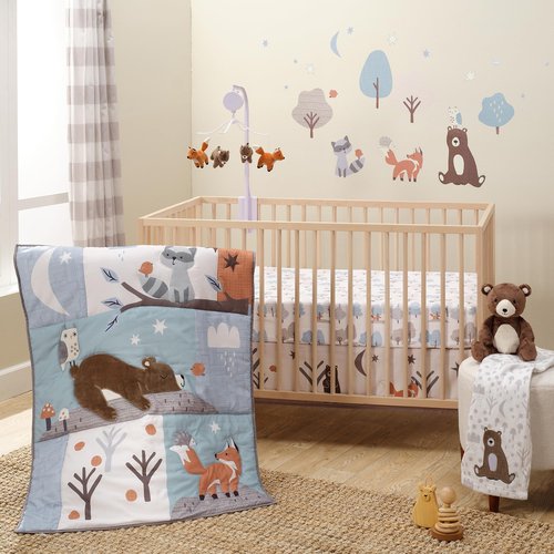 Bedtime Originals Sleepytime Bear Woodland Animals Wall Decals/Stickers