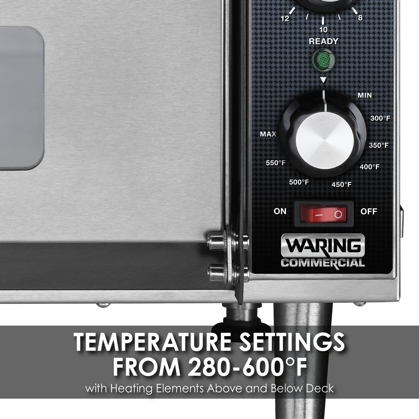Waring Commercial Medium-Duty Double-Deck Pizza Oven