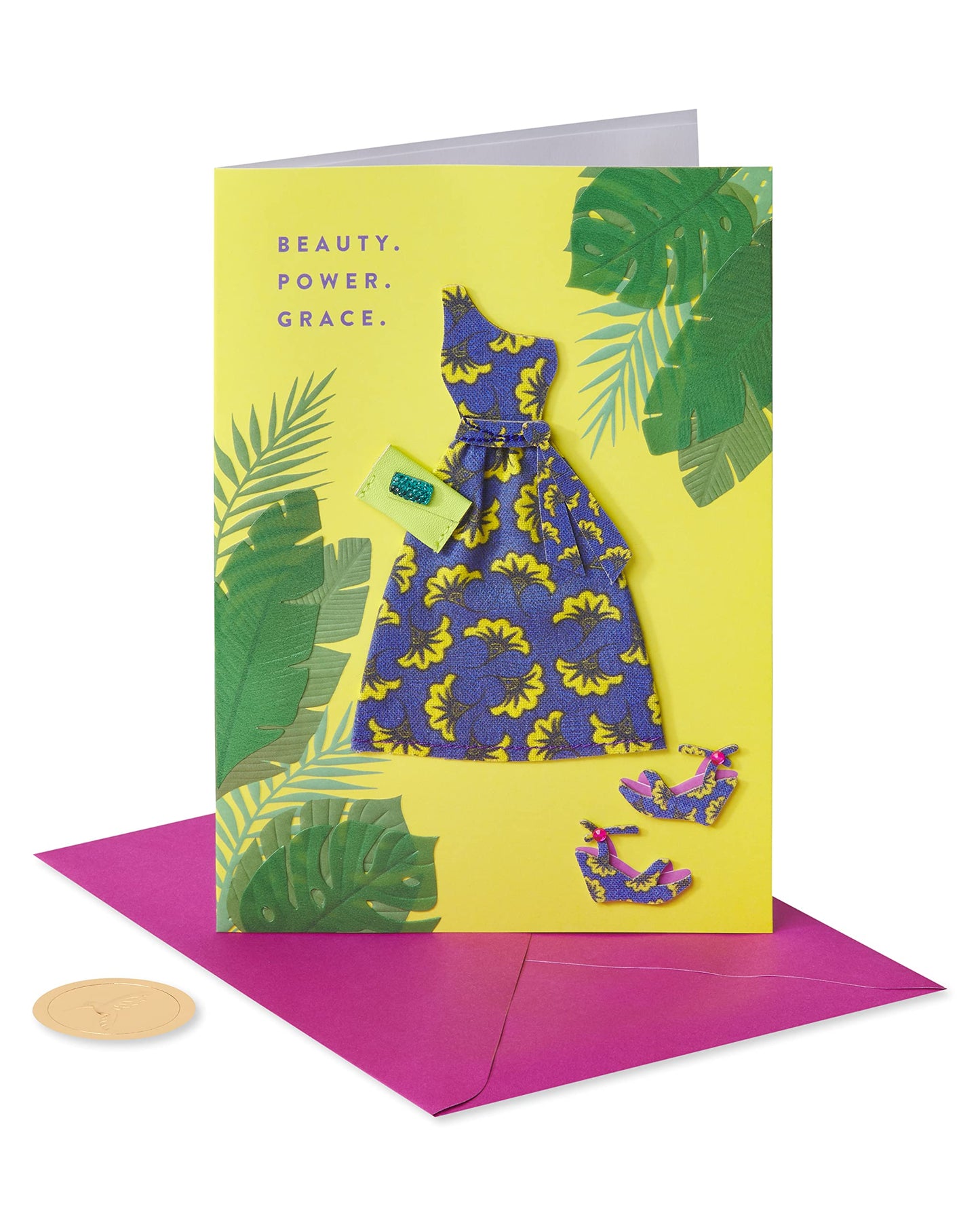 Papyrus Birthday Card for Her - Handmade Ankara inspired Dress (Wear Them Well)