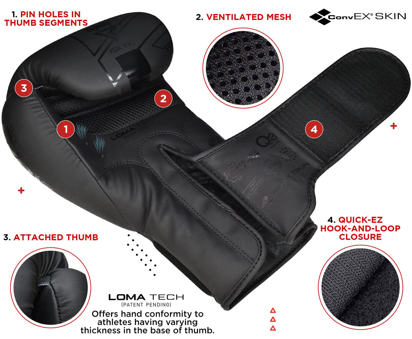 RDX Kids Unfilled Punching Bag Set 2FT, Non Tear Maya Hide Leather Kara Junior Hanging Bag for Kickboxing MMA Muay Thai Taekwondo Karate BJJ Strength Training, Home Gym Equipment