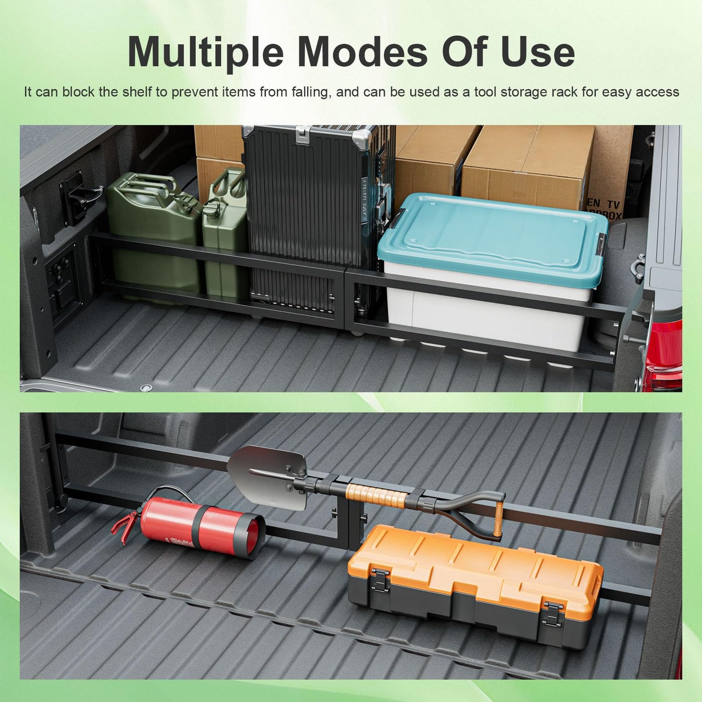SZYANG Truck Bed Divider Compatible with 2015-2026 Ford F150 Truck Bed Organizer Cargo Manager Molle Panel Replacement for 2015-2026 Ford F-150 Accessories
