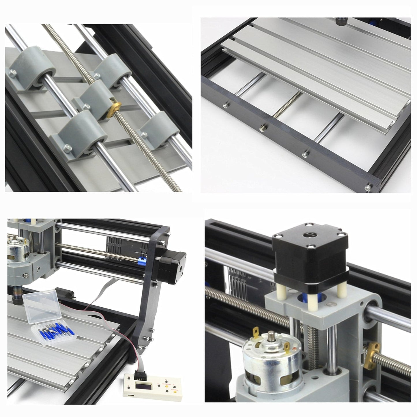 CNCTOPBAOS Upgrade CNC 3018-PRO 3 Axis DIY Mini CNC Router Kit with GRBL Remote Control Offline Controller PVC PCB Acrylic Plastic Wood Cutting Engraving Carving Milling Machine