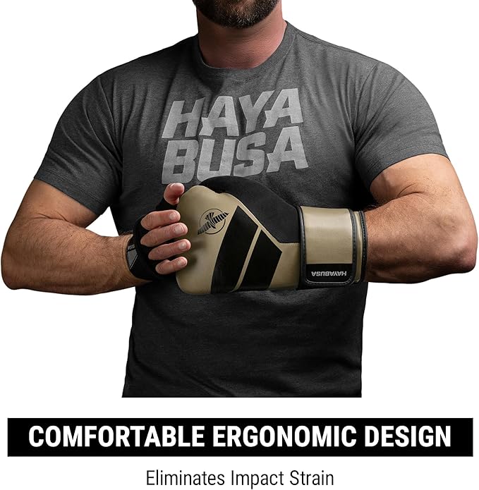 Hayabusa S4 PU Leather Boxing Gloves for Men, Women & Kids, 10oz, 12oz, 14oz, 16oz, Training, Sparring, Kickboxing, Fighting Sports, Taekwondo, MMA, Muay Thai & Arts