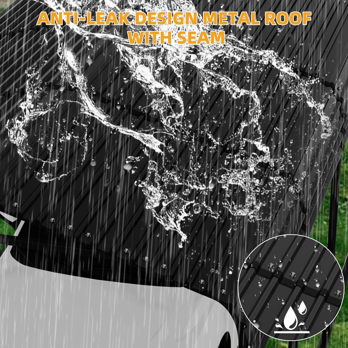 20x40 FT Metal Carport Kits with Galvanized Steel Roof, Heavy Duty Metal Roof Carport with Enhanced Base, Car Garage for Truck, Pickup, SUV, Tractor, and Boat