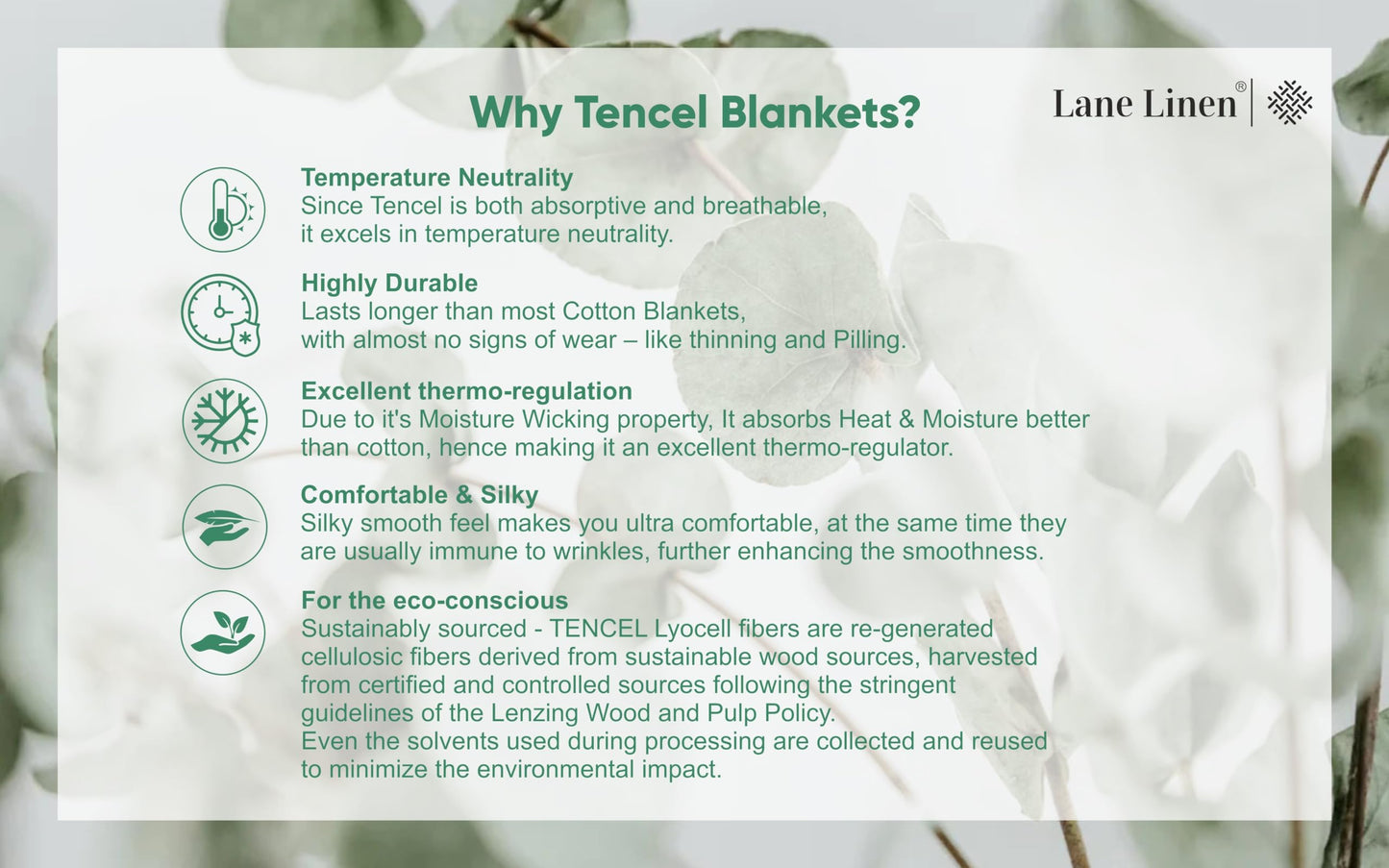 LANE LINEN Warm Blankets for Winters Queen Size - Lightweight Winter Blanket with Rayon Derived from Eucalyptus - Soft, Cool & Breathable - Cold Bed Blanket for Winter - 88"x90",Black Polka Dot