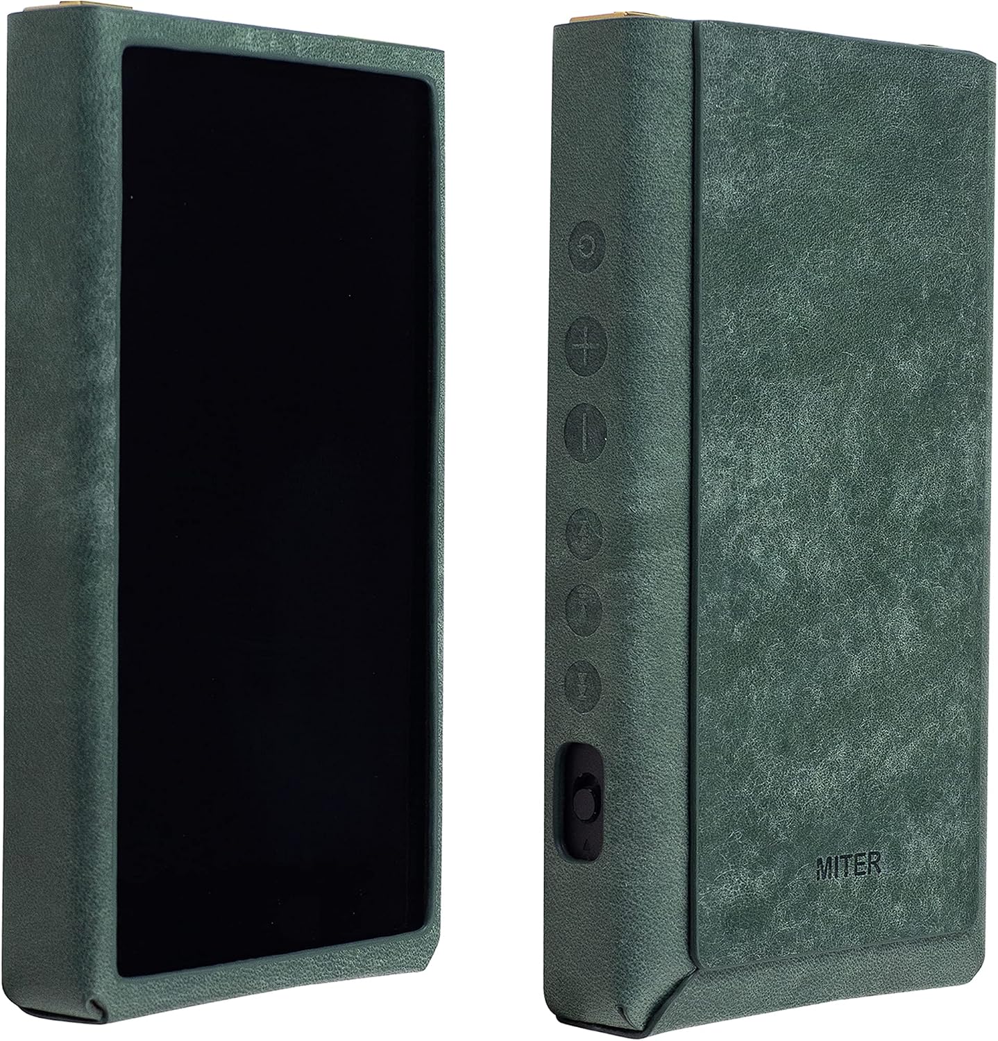 MITER NW-ZX707 ZX706 ZX700 Handcrafted PU Leather Case for Sony Walkman Premium Italy PU Leather, Steel Frame