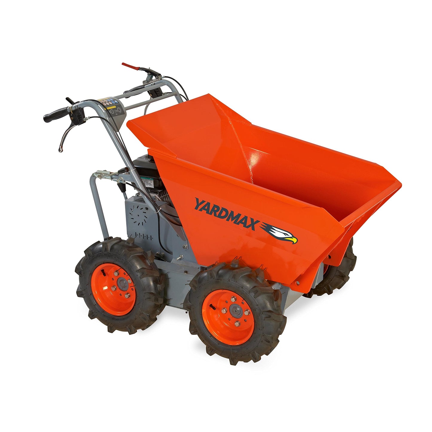 YARDMAX YD4103 Power Wheel Barrow, 660 lb. Capacity, Briggs CR950, 6.5 hp, 208cc