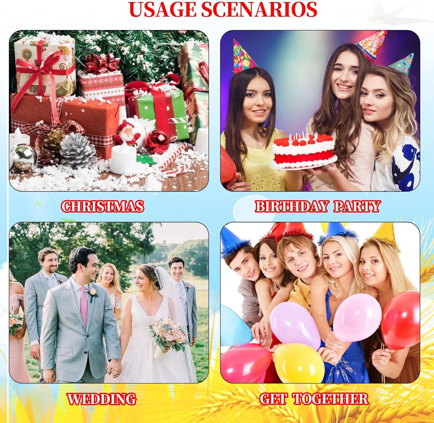 White 260 Balloons by [Brand Name] - Thick Latex for Twisting & Arch Tying | 100pcs for Kids' Parties & Weddings