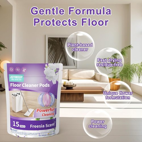 JOYMOOP Floor Cleaner - 30 PCS Mopping Solution for Hardwood Floors | Perfect for Mop Buckets