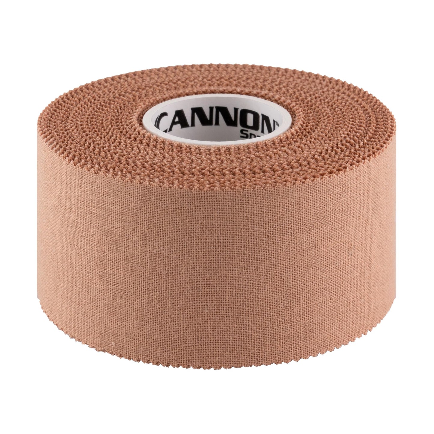 Cannon Sports Premium Athletic Tape - 1.5” x 45 Feet Per Roll - Easy Tear, No Sticky Residue, Very Strong, Hypoallergenic and Latex Free- Ideal for Sprains, Strains, First Aid – 1 Roll (Natural)