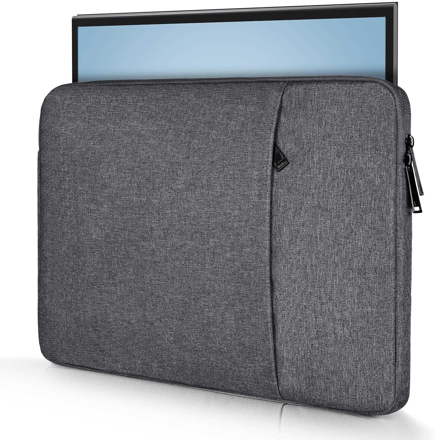 CaseDeer 18.5 Inch 18/18.5 Inch Grey(17.5x11.8 Inch) Portable Monitor Case Compatible with Most Large Portable Monitor