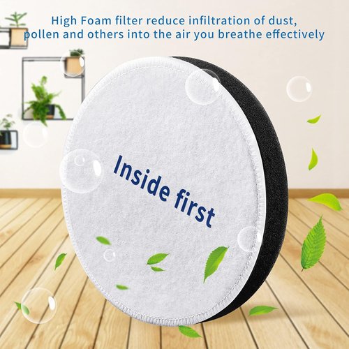 KEEPOW Vacuum Filters - Replacement for Eureka NEU182A, NEU182B, NEU280 & More | 4-Pack Bagless Upright Cleaner Filters