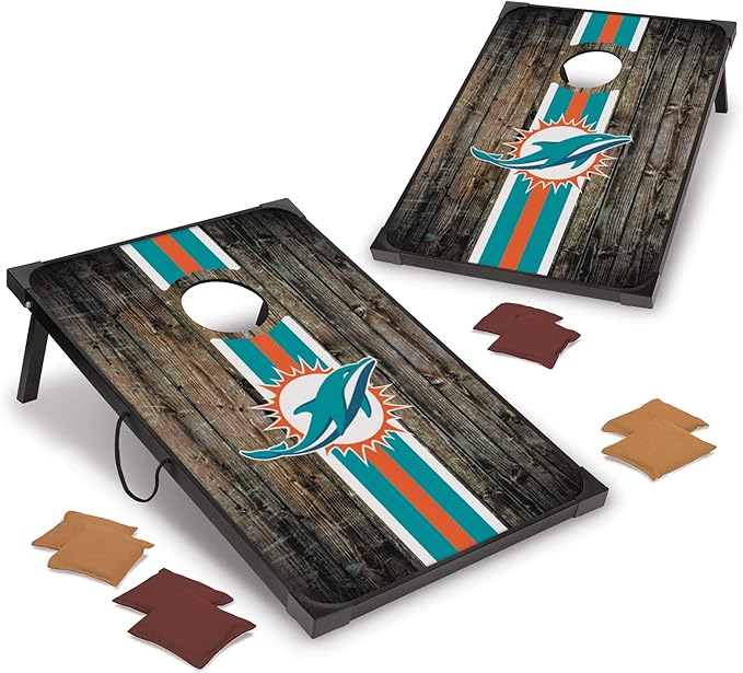 Wild Sports NFL 2' x 3' MDF Deluxe Cornhole Set - with Corners and Aprons
