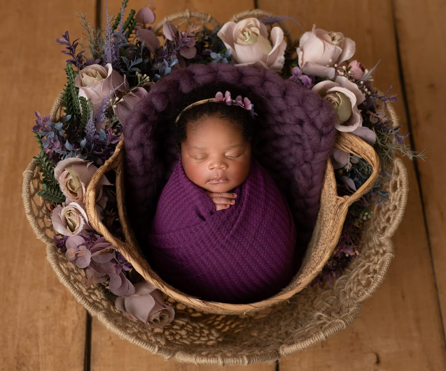Set 3 Baby Wrap. of Newborn Photography Wraps. Baby Swaddle or Blanket for Newborn Photography Props. Waffle Knit