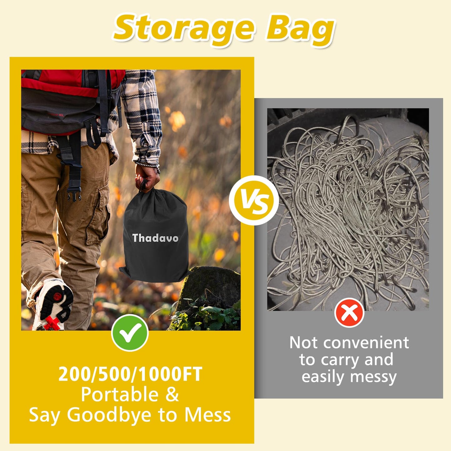 Thadavo Reflective Paracord Rope 850Ib, 50/100/200/500/1000ft 4MM 11 Strand para Cords Lanyard Utility Parachute Cord for Tent Camping Hiking Survival Tactical Clothesline DIY Projects, Black 100FT