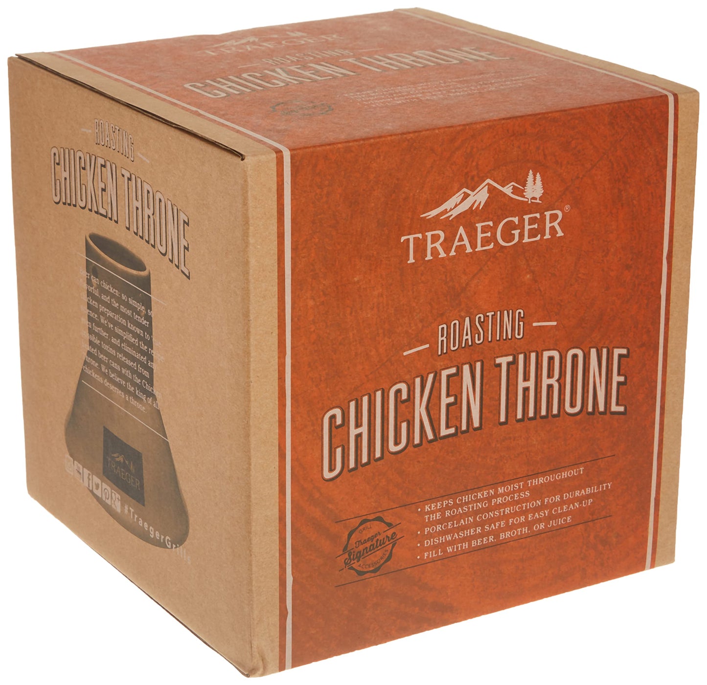 Traeger Grills BAC357 BBQ Chicken Throne Roasting Grill Accessory