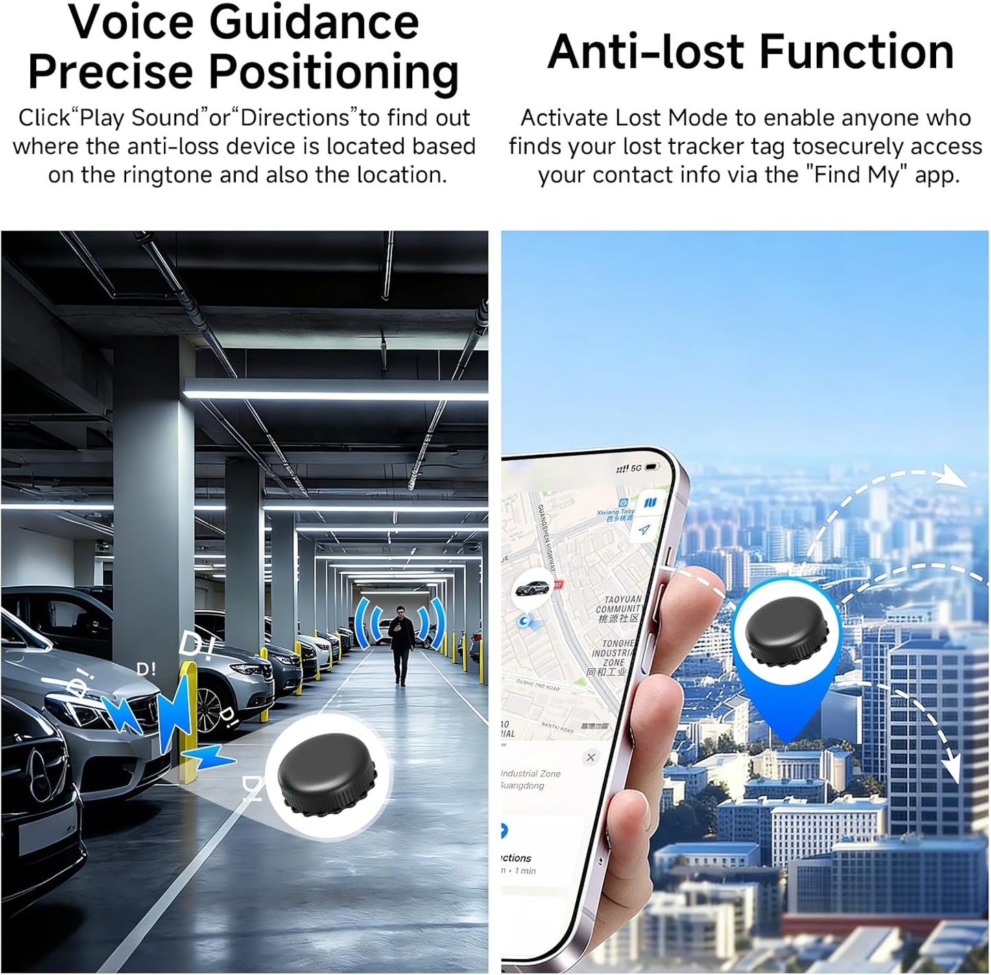 LAOLASEED Mini GPS Tracker for Vehicles No Monthly Fee,GPS Car Tracker,Real Time Car GPS Tracker,Strong Magnetic Car