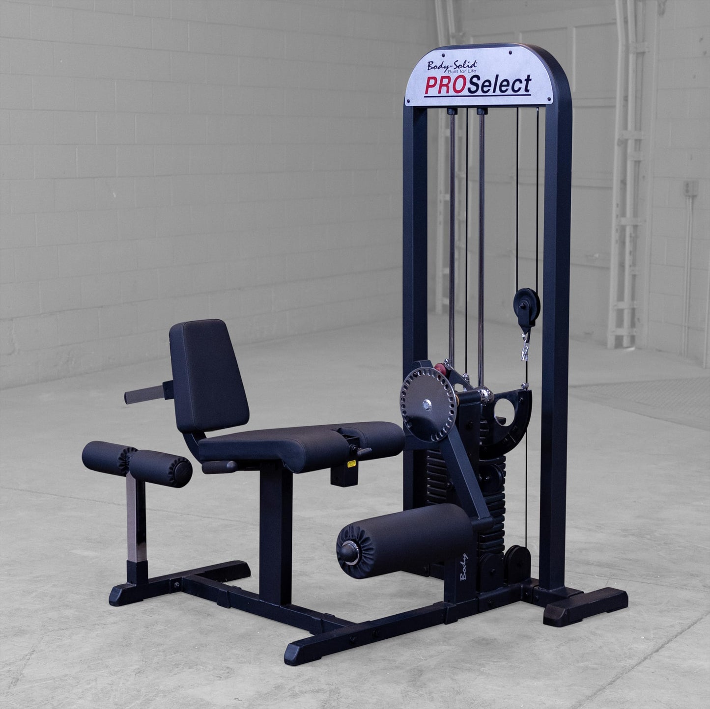 Body-Solid (GCEC-STK/3) Pro Select Leg Extension and Curl Machine, Weight Lifting Gym Equipment for Leg Press, Commercial and Home Leg Developer Strength Training Machines, 310 lb Weight Stack