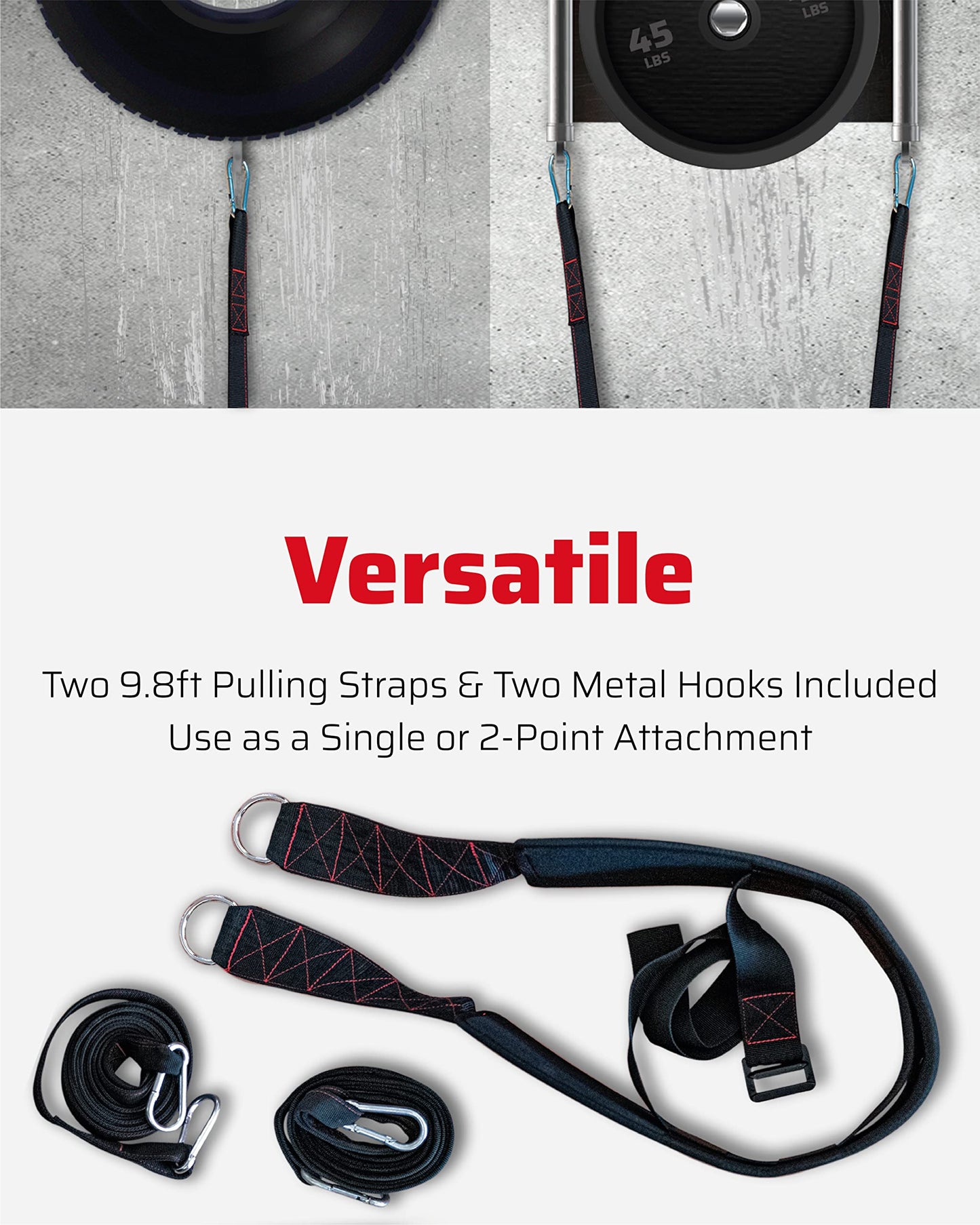 THEFITGUY Belt for Pulling Plus The Ultimate Dip Belt & Dumbbell Loading Straps Bundle