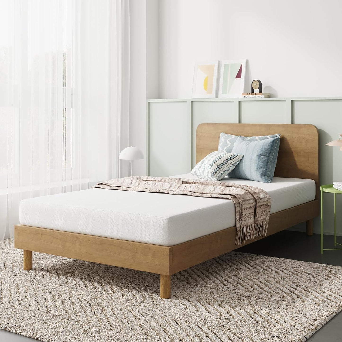 Novilla Gel Memory Foam Mattress - 5 Inch Queen Size for Cooling Sleep & Pressure Relief | CertiPUR-US Certified