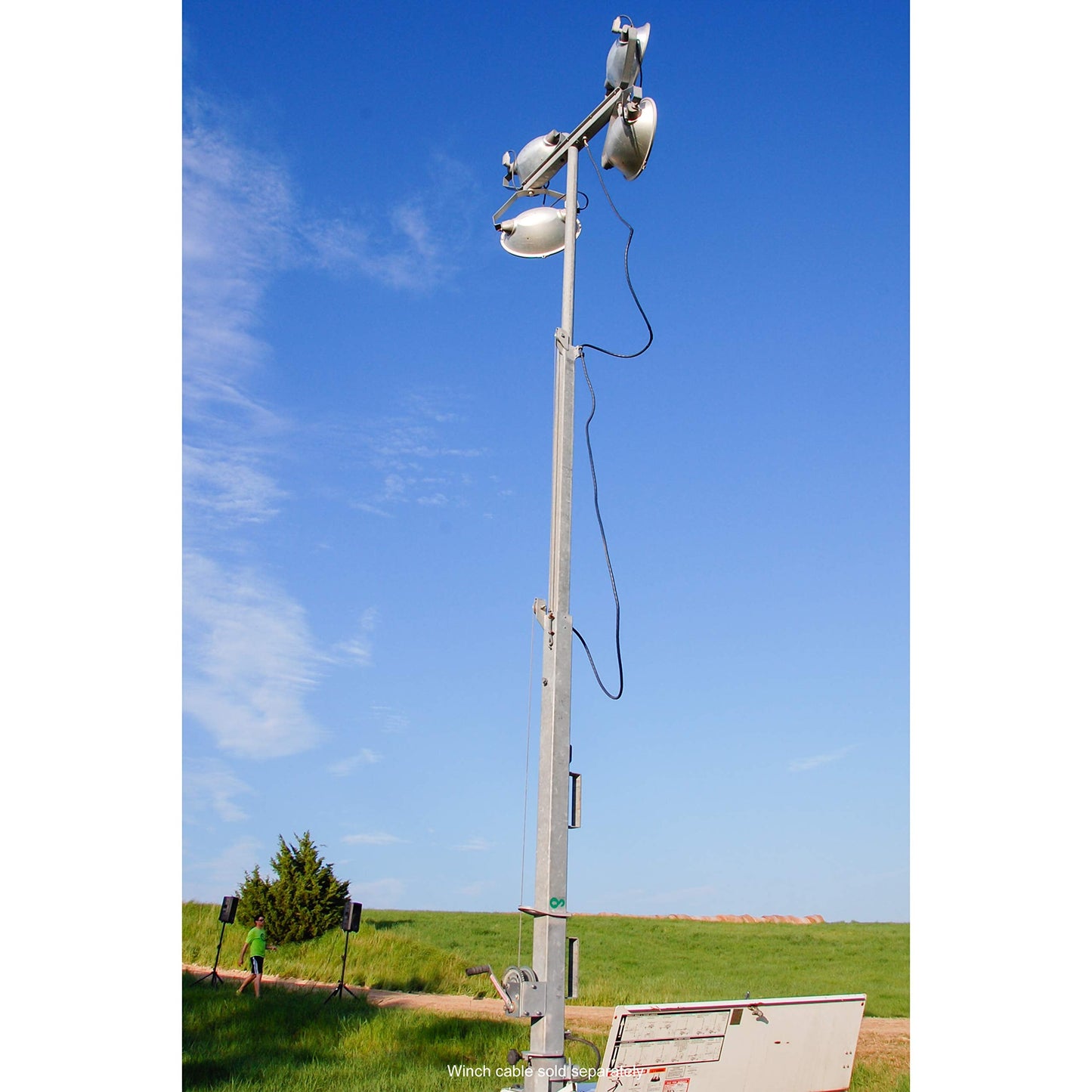 Dutton-Lainson Company - Brake Winch - 350 to 2500 lb Capacity - Rust-Resistant and Power Coated Finish for Heavy Equipment, Hauling and Lifting Operations - Made in USA