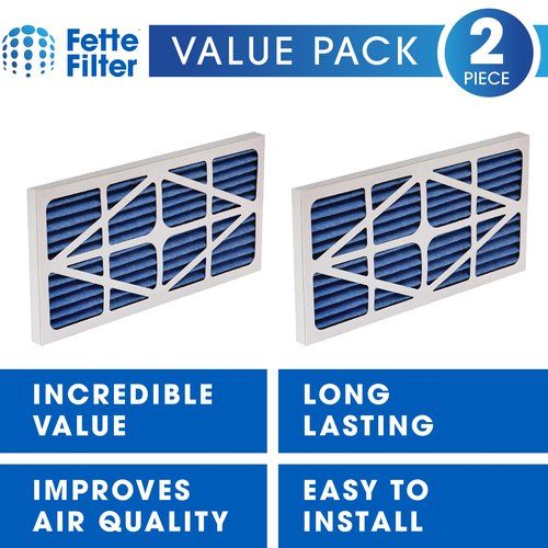 Fette Filter - 2 Pack 708731 / AFS-1B-OF Replacement Electrostatic Outer Filter Compatible with JET AFS-1000B and AFS-1000C Air Filtration Systems Part # AFS-1B-OF Includes 2 Filters.