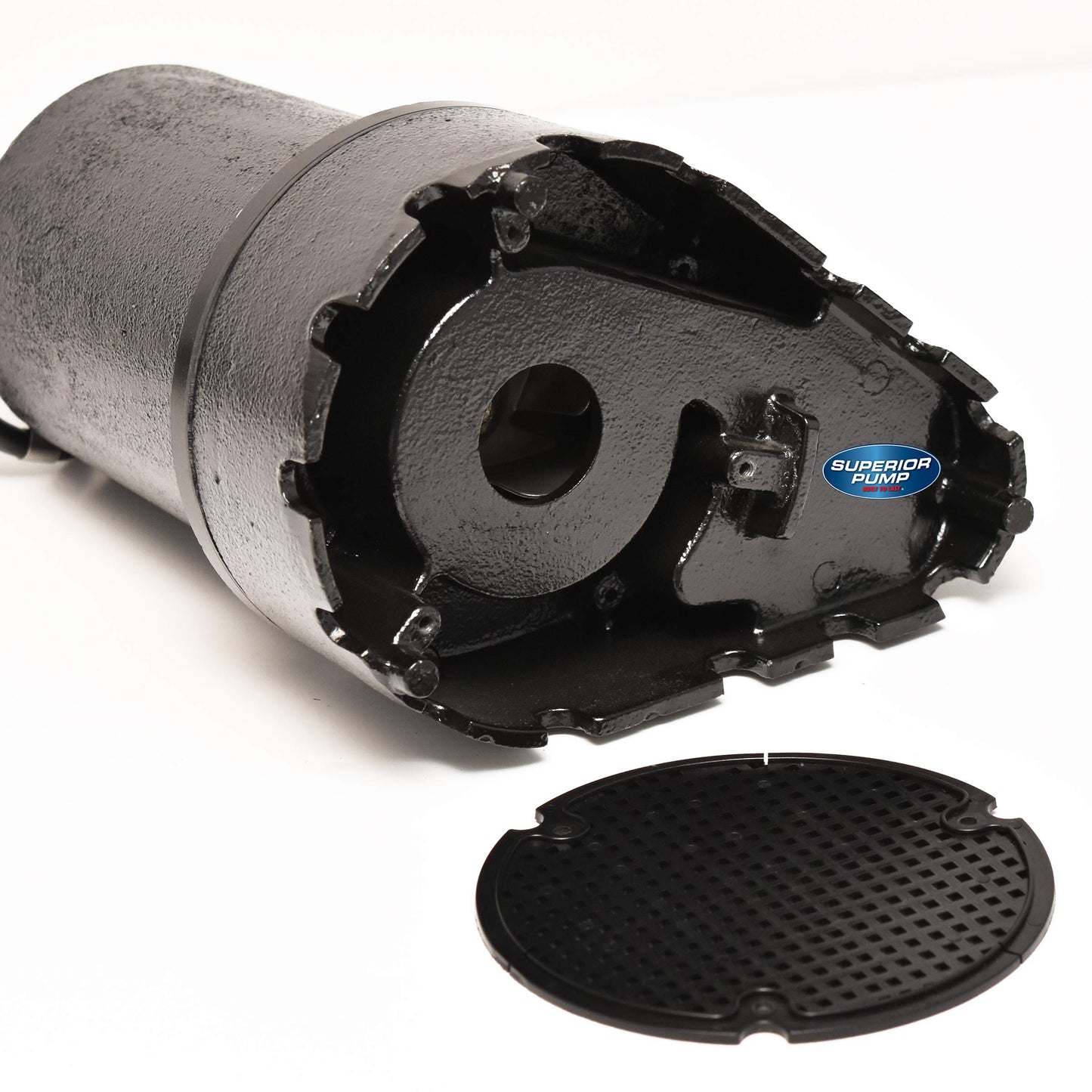 SUPERIOR PUMP 92331 High-Capacity Cast Iron Sump Pump with Tethered Float Switch, 1/3 HP