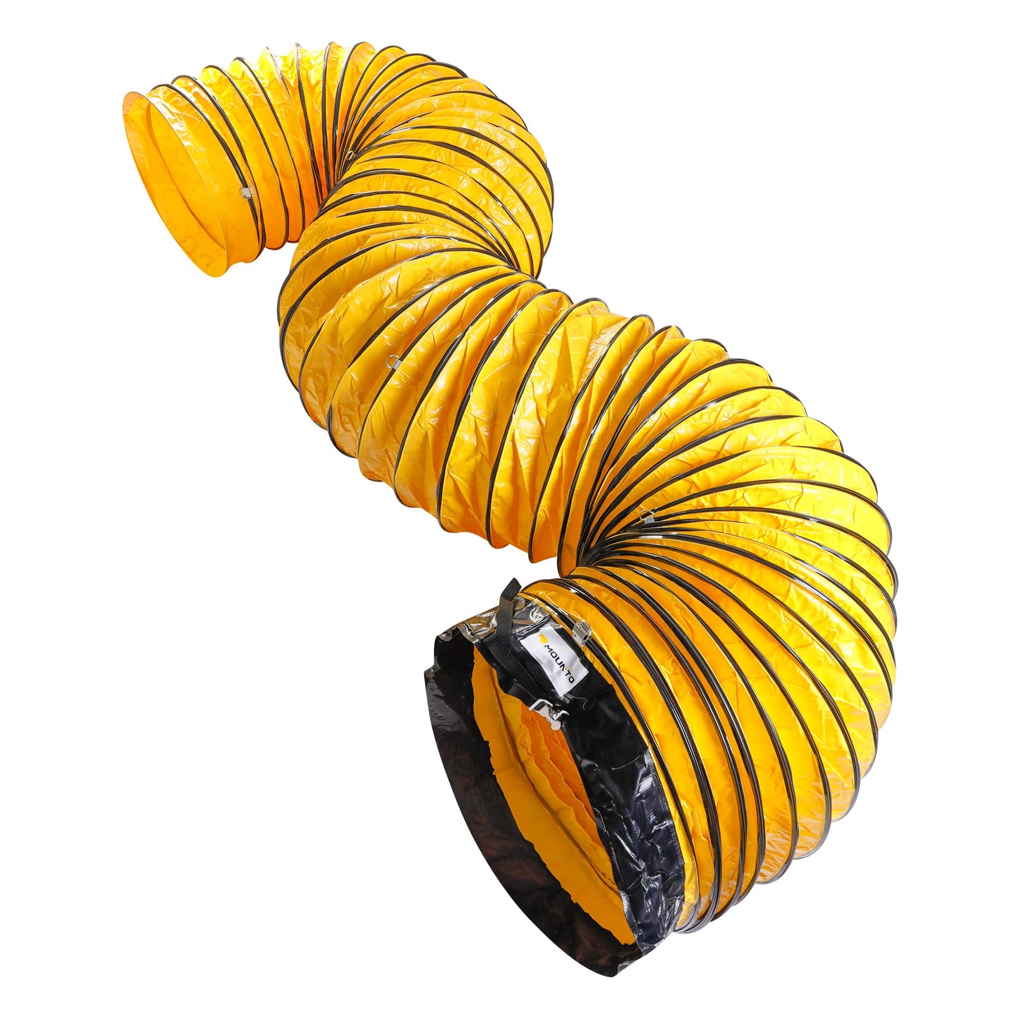 MOUNTO 25FT PVC Flexible Duct Hosing for Exhaust Fan (24inch)
