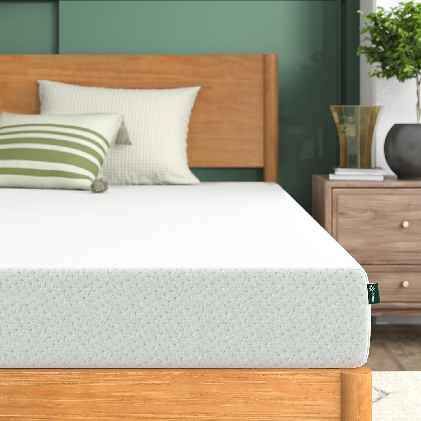 Zinus 6 Inch Green Tea Memory Foam Mattress - King Size | Fiberglass Free & CertiPUR-US Certified