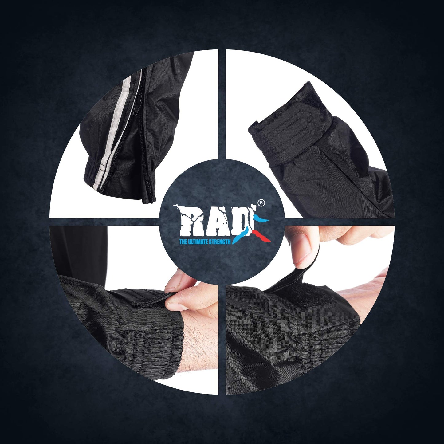 RAD Sauna Suit for men & women weight loss - Workout Sweat Suits with Hood - Fat Burning Suit - Boost Fat Burn (White, XXL)