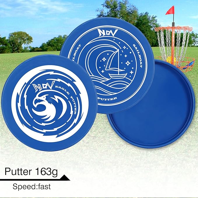 NQV Disc Golf Set with Backpack,Disc Golf Beginner Set,12 Pack Flying Discs with Putters Drivers Mid Ranges+1Green Disc Golf Bag Fluorescent Portable Outdoor Indoor
